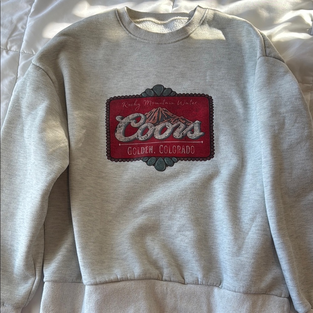 Coors Gray Sweatshirt